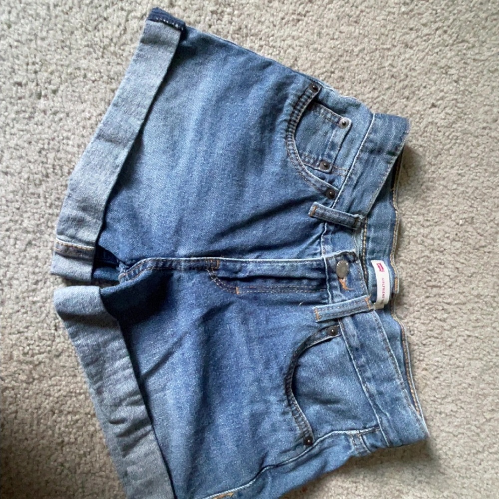 Levi's Women's Blue Jean Shorts